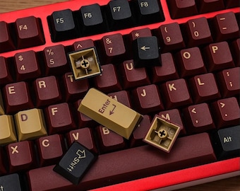 Custom Themed Keycap Set Collection | Cherry Profile PBT | 140+ Keys | ISO & ANSI Support | Mechanical Keyboard Accessories