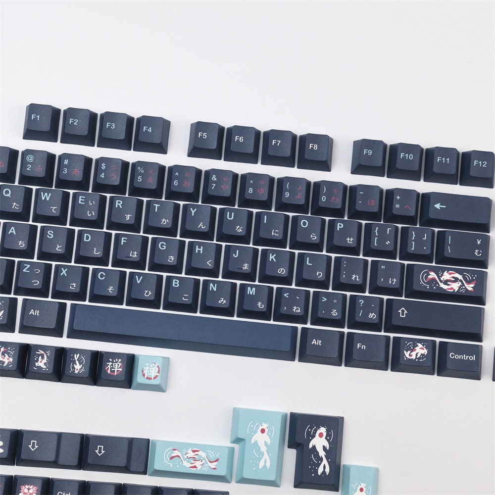 GMK Zen Pond Keycaps | Cherry Profile Keycaps Set | PBT Material ...