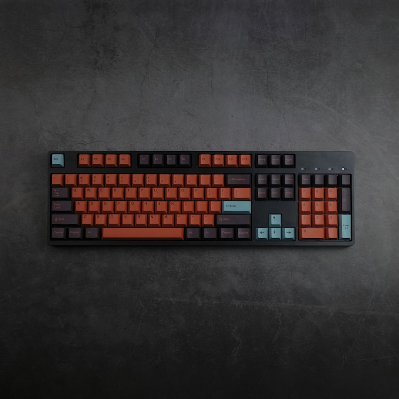 GMK Copper Keycaps Cherry Profile Keycaps Set PBT Material Etsy