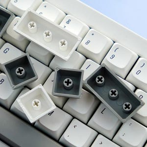 Mac Retro PBT Keycap Set | Dye-Sub Sublimation | XDA Profile | 133 Keys image 6