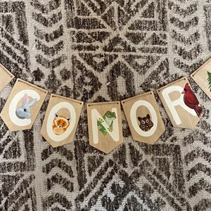 Hand Painted Custom Nursery Wall Hanging Sign