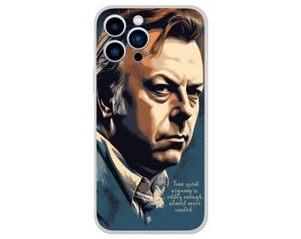 Christopher Hitchens-inspired phone case: Flexible Protection for Free Thinkers.