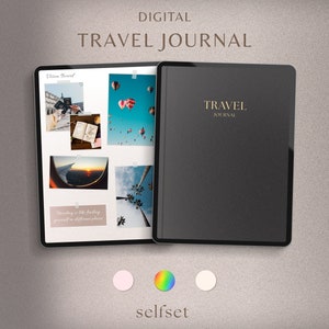 Digital Travel Journal | GoodNotes Travel Planner, Trip Planner, Ipad | Vacation Planner | Travel Notebook | Travel Itinerary | Packing List