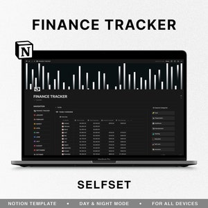 Notion Finance Tracker, Budget Tracker, Income and Expense Tracker, Notion Template, Finance Planner, Money Tracker, Subscription, Wishlist