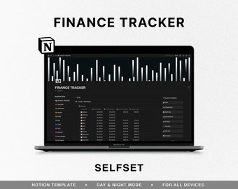 Notion Finance Tracker, Rastreador de presupuesto, Rastreador de ingresos y gastos, Plantilla de Notion, Planificador financiero, Rastreador de dinero, Suscripción, Lista de deseos