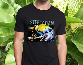 Steely Dan t-shirt, Steely Dan lover, Steely Dan tshirt, Fagen, Becker, Steely Dan fan, jazz rock music fan, unisex, Rockin Cotton Designs