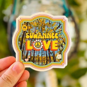 Suwannee Love Sticker ~ 3 inch