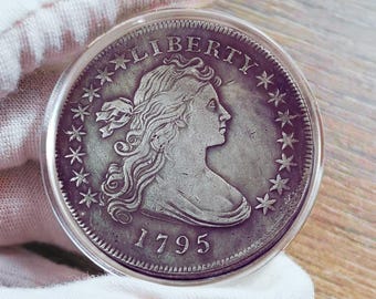 1795/1796/1797 Liberty Flowing Hair Dollar Rare Commemorative Coin for Collectors.