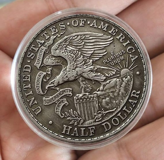 希少です！リンカーン コレクター向けの 1918 年リンカーン ハーフ ドルの珍しい記念コイン