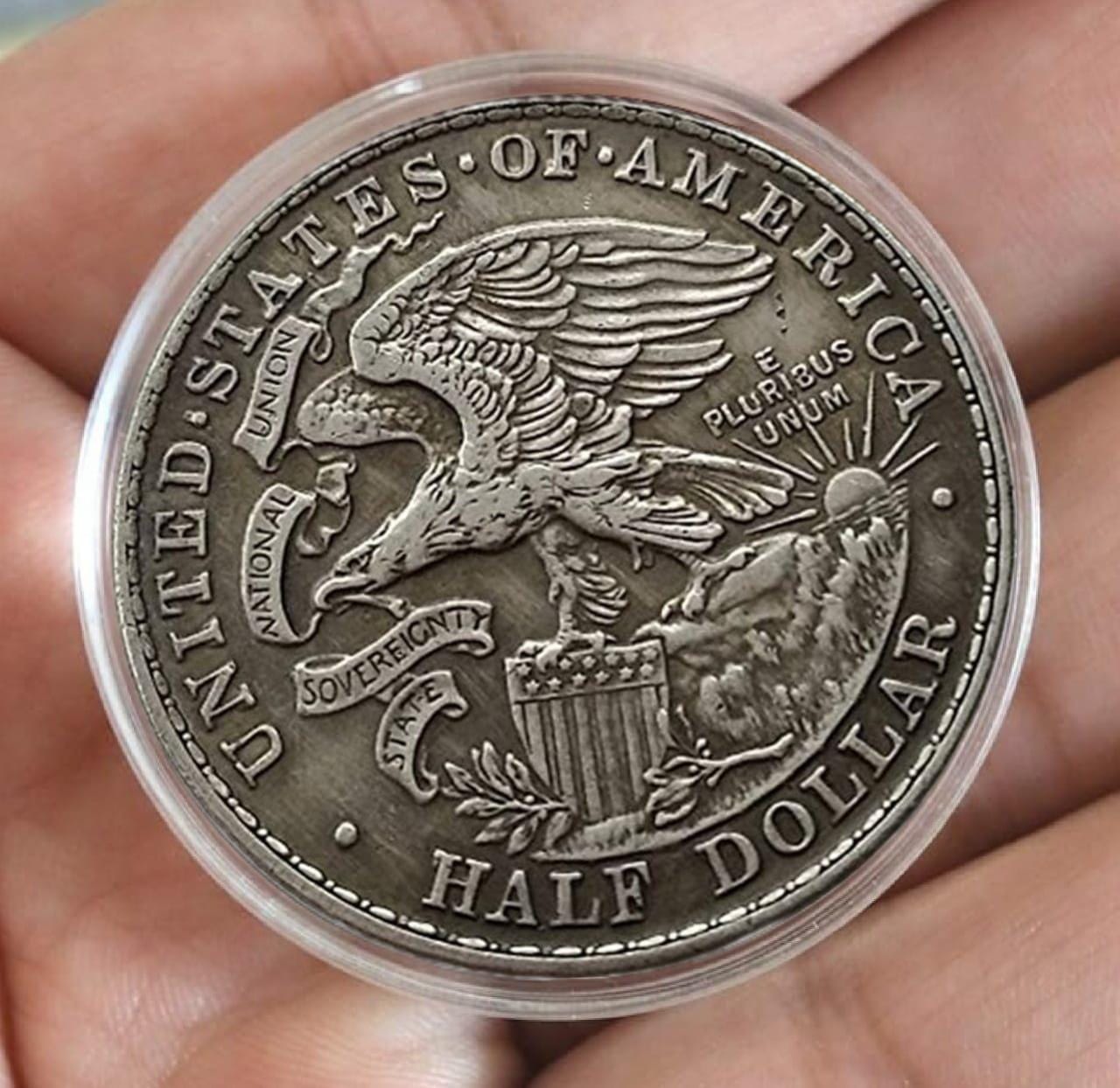 コレクター向けの 1918 年リンカーン ハーフ ドルの珍しい記念コイン