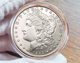 1881年Sミント モーガン・ダラー、サンフランシスコ造幣局
