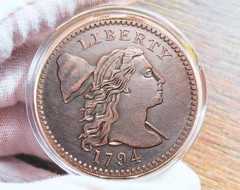 1794 Liberty Cap Cent commemorative copy coin for collection