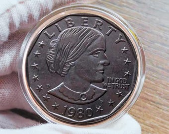 1979年 P スーザン B アンソニー リバティ 1ドル硬貨、FG フランク