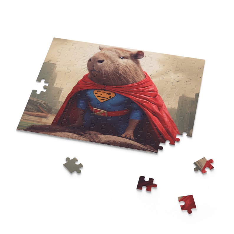 CAPYBARA PUZZLE / Super Capybara Jigsaw Puzzle Actividades familiares ...