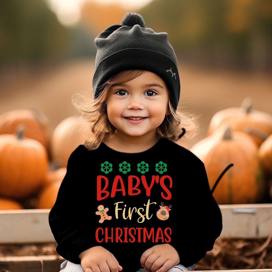 Baby's First Christmas SVG Kids Christmas SVG First Etsy