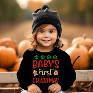 Baby's First Christmas SVG, Kids Christmas SVG, First Christmas Boy SVG