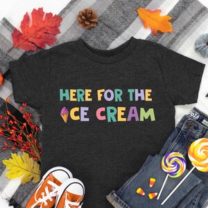 Kids' Ice Cream Shirt, Funny Toddler Summer Tee immagine 1