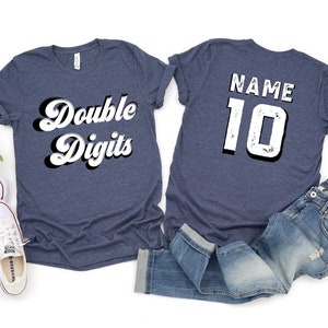 10th Birthday T-Shirt, Double Digit Girls Birthday, Double Digits Birthday Shirt, 10th Birthday Shirt Girl, Double Digits 10 Birthday Shirt