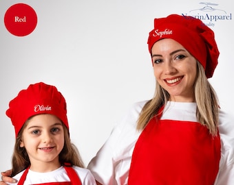 Personalized Adult Chef Hat, Youth Chef Hat, Toddler Chef Hat