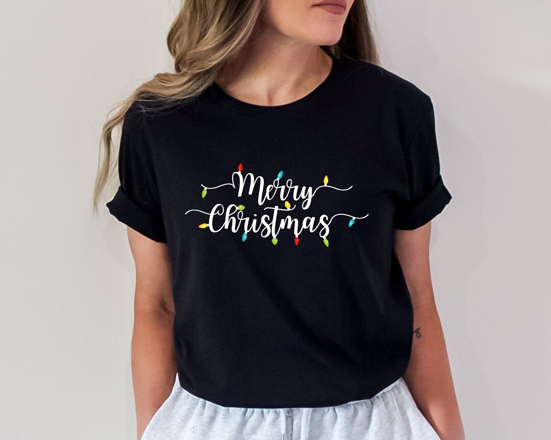 Merry Christmas Shirt, Christmas Lights Shirt, Christmas Shirt