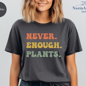 Garden Plant Shirt For Women - Plant Lover T-Shirt, Gardening Graphic Tee, Soft Cotton Blend - Gift For Gardener, Farmer, Plant Mom