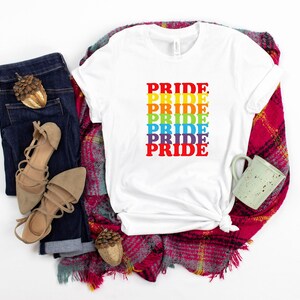 Rainbow Pride T-Shirt: LGBTQ Support Tee