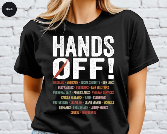 Hands Off Protest Shirt, Political Activism Tee, Environmental Rights T-Shirt, Save Public Lands Shirts