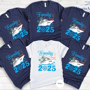 Family Cruise 2025 Shirt, Custom Cruise Squad Group Shirt for 2025, Family Matching Cruise Tee, Making Memories Together Custom Shirt