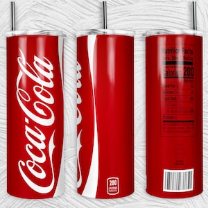 Envoltura de vaso de refresco / Vasos de 20 oz PNG / Vasos de diseño de sublimación / Vaso popular / Plantilla gráfica / Taza de refresco personalizada