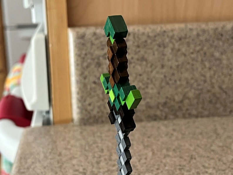 Minecraft Dungeons Hawkbrand Sword Digital Model Etsy
