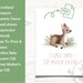 Printable Woodland Creature Digital Nursery Art Baby Room Art Gender ...