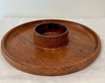 From Denmark - Rare Jens Quistgaard 1960's Large Teak Tray
