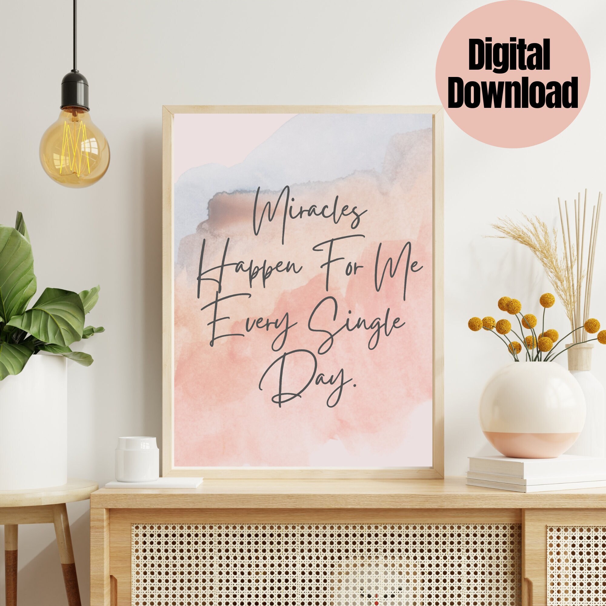 Printable Wall Art Affirmation Printable Wall Art Christain - Etsy