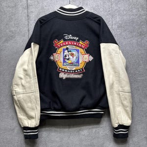Mickey mouse leather jacket - Etsy 日本