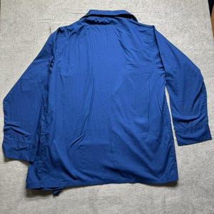 ヴィンテージ イヴ・サンローラン YSL パジャマセット メンズ M ブルー ナイトウェア ラウンジウェア 80年代 90年代 画像 5