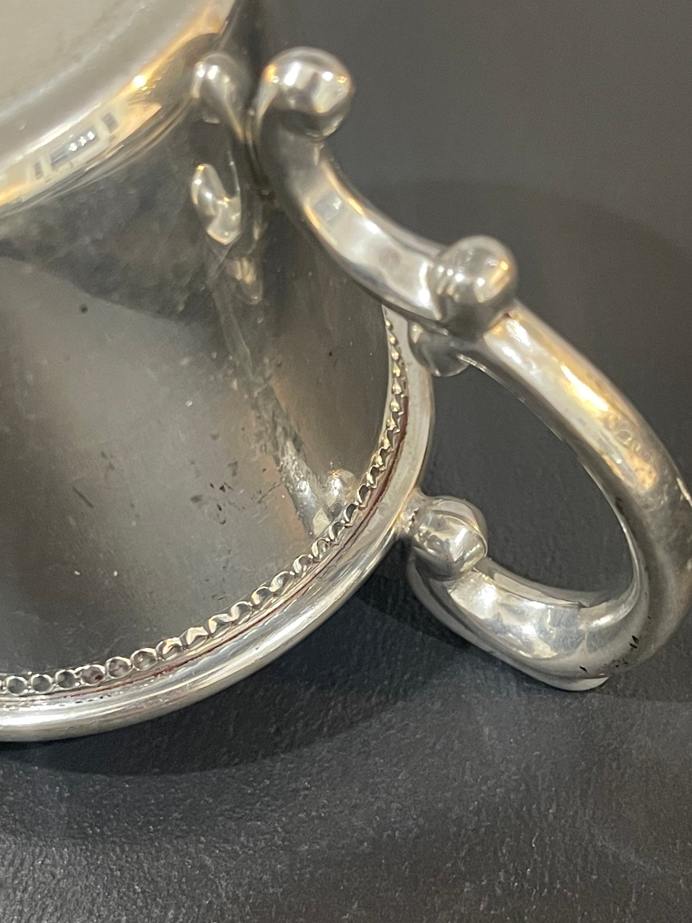 Vintage Empire Pewter Baby Cup Wall Shelfie Display Container Etsy