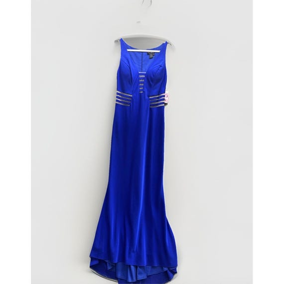 royal blue black tie dress Blue Black Tie Dresses