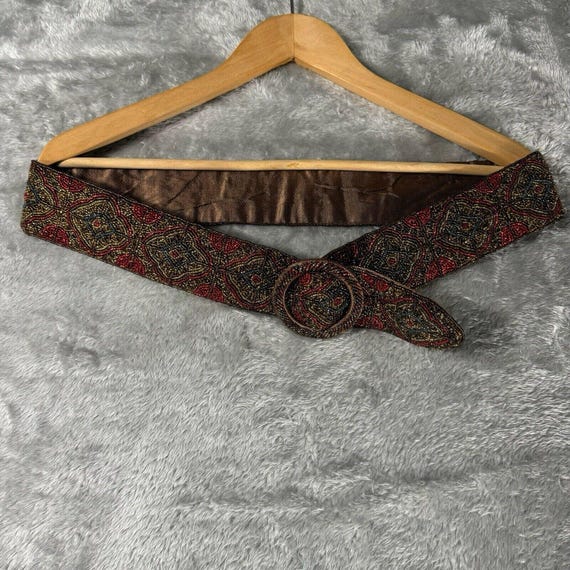 1970s Mary McFadden belt Vintage Mary McFadden Tassel Rope Belt – Recess main image 3