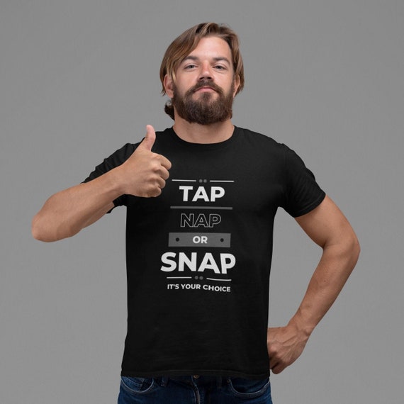 Tap Nap Or Snap MMA Jiu-Jitsu Unisex Softstyle T-Shirt