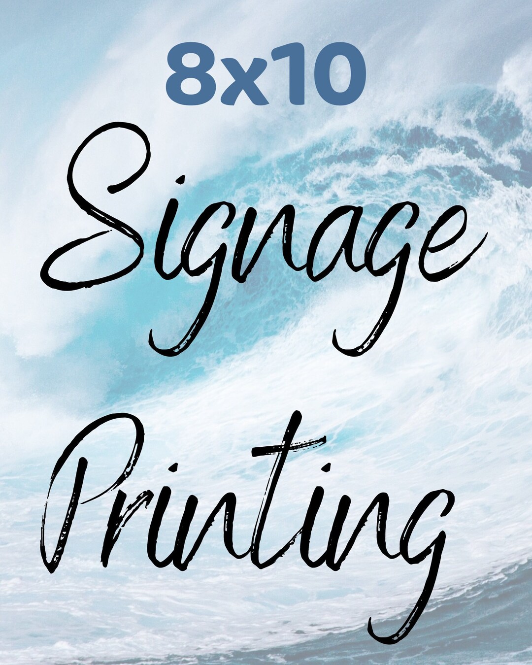 Ed Sign Printing Sign Printing - Etsy