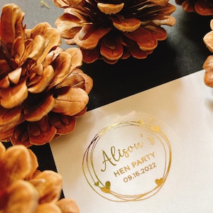 Autocollants de fête de poule, étiquettes de faveur de fête de poule, autocollants de mariage déjoués personnalisés, mariage, joints d'enveloppe de mariage, autocollant de faveur de mariage,