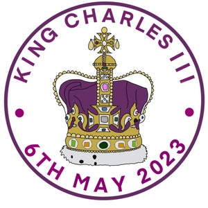 Coronation svg, King Charles coronation svg, crown svg,Coronation party svg, coronation emblem svg, coronation print, kings coronation decor