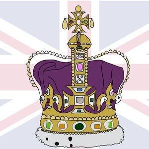 Coronation crown svg, King Charles coronation svg, crown svg, Coronation party svg, coronation decor svg, coronation print, kings coronation