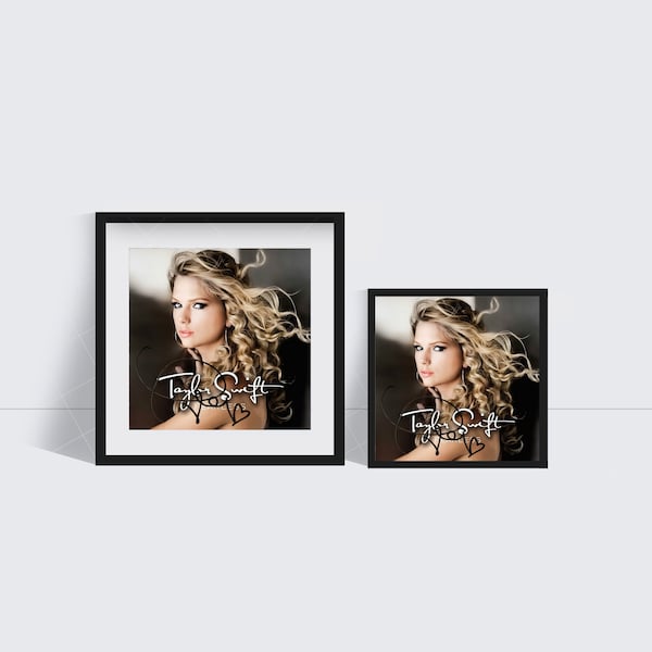 Taylor Swift Fearless signed inspired album cover print | high quality card stock | sized for CD cases | realistic looking | Swiftie