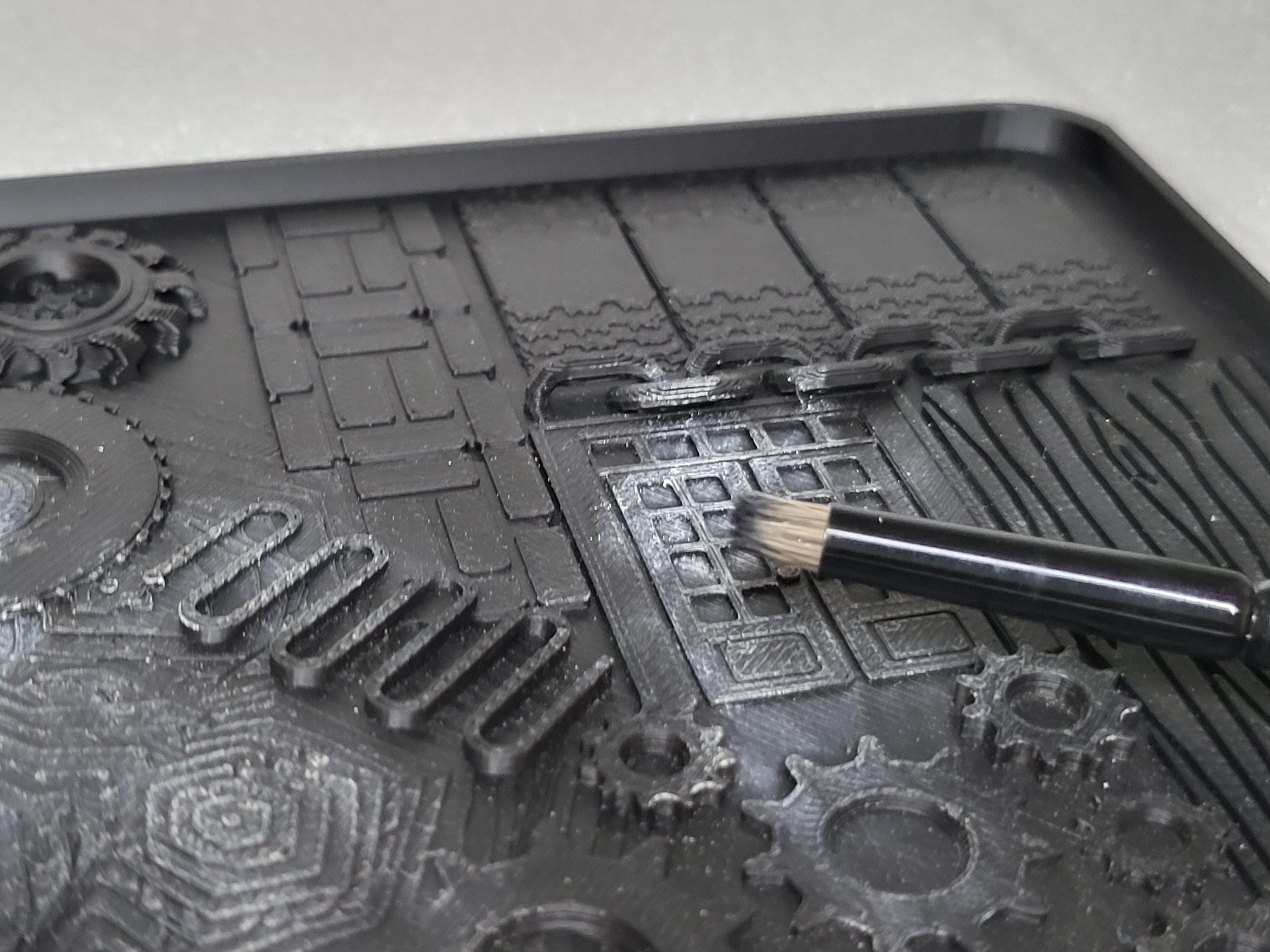 Dry Brush Texture Palette for Miniature Painting Warhammer 40k Aos GW ...