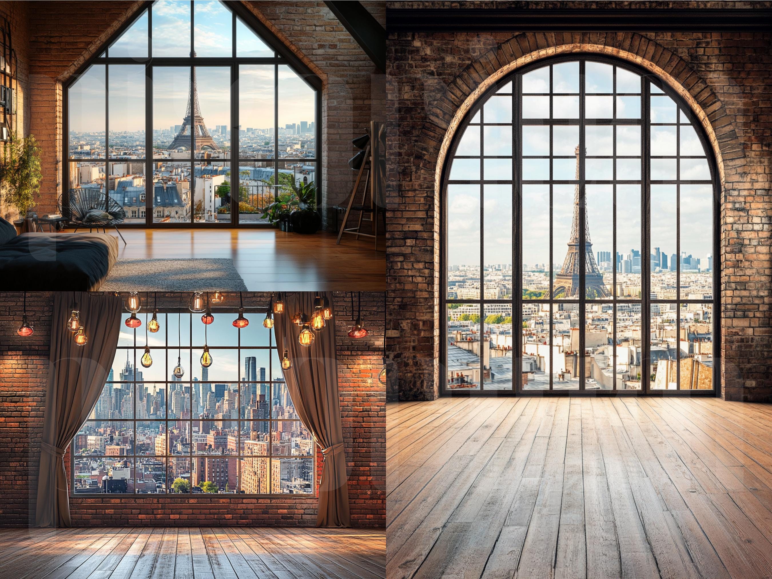 45 Urban Studio Loft Digital Backdrops, Perfect for Wedding, Birthday ...