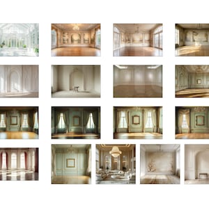 58 Mansion Interiors Digital Backdrops, Perfect for Wedding, Birthday ...