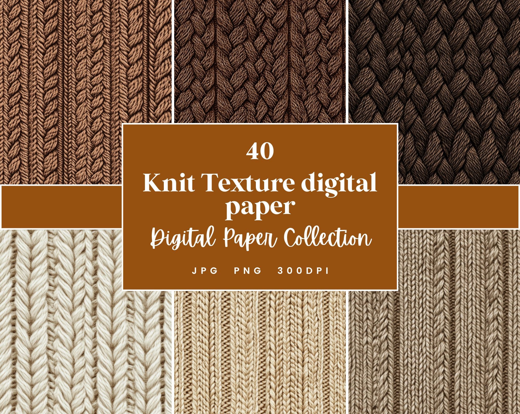 Paper Texture Pattern Download 40 Knit Texture Seamless Digital Paper, Perfect for Textures ...
