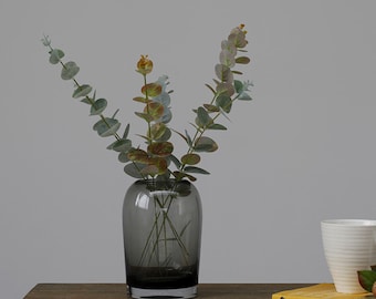 Artificial Eucalyptus Leaf - PU material - Minimalist Fake Flowers for Event, Wedding, Birthday, Home Decoration, DIY - Infinite Flora