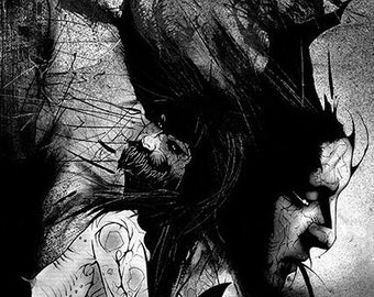 Dromeda - Gothic art print, fantastic art, contemporary dark art, intriguing art, empowerment, otherworldly, romance, mysterious